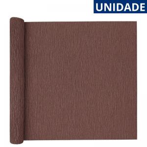 Papel Crepom Marrom 48Cm X 2M Reipel para Decoração e Artesanato