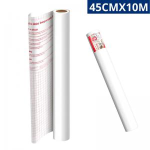 Papel Adesivo Contact Branco 45Cmx10M Decoração Prática Renovação