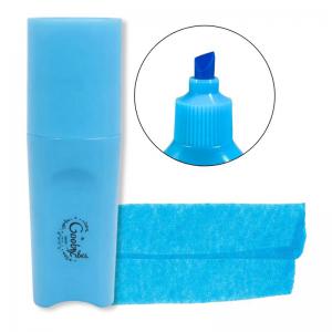 Marca Texto Mini Neon Azul, Ideal para Estudo e Escritório