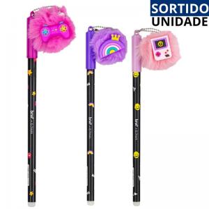 Caneta Esferográfica Gel 0.7Mm Brw Divertida Apagável Cores Sortidas