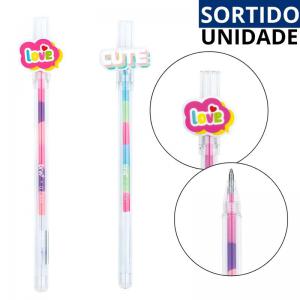 Caneta Esferográfica 0.7Mm Brw Cute Divertida Sortida - Ideal para Escrita