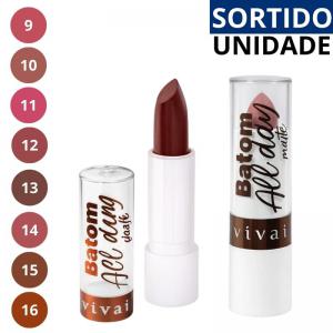Batons Cremosos Vivai All Day Matte Sortidos, Cores Variadas