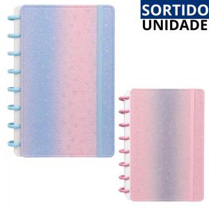 Caderno Tilidisco Coração 80 Folhas 21X16Cm Cores Sortidas Escritório Escolar
