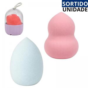 Esponja Gota para Maquiagem Sortidas - Unidade Ideal para Aplicação Uniforme