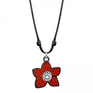 Colar Pingente Metal Stranger Ajustável, Elegante, Acessório Fashion