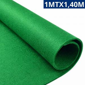 Feltro Verde Bandeira 1M X 1,40M Alta Qualidade Artesanato Decoração