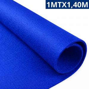 Feltro Azul Royal 1M X 1,40M - Artesanato, Decoração, Diy, Alta Qualidade