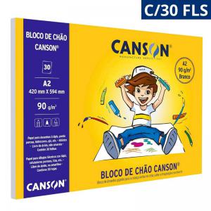 Bloco de Desenho para Chão A2 420X4594Mm 90G Branco 30 Folhas