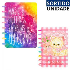 Caderno Flexível Cherie Tilidisco 100 Folhas 21X16Cm Design Moderno