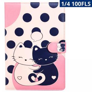 Caderno Brochura 1/4 Anotações Gato, 100 Folhas, Fecho, 15X12Cm