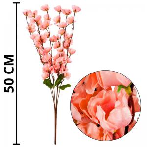 Haste Pessegueiro Rose 50Cm Decoração Romântica Elegante Casa