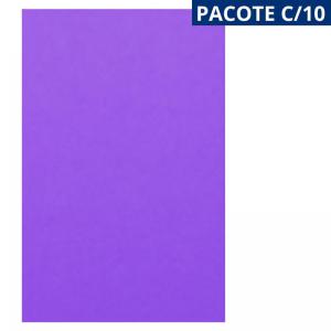 Tapete E.v.a Liso Roxo 40X60Cm Pacote com 10 - Conforto e Decoração