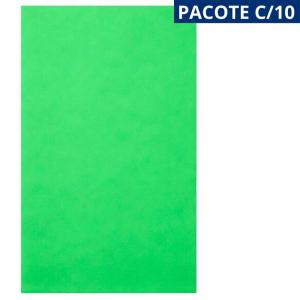 Tapete E.v.a Liso Verde Claro 40X60Cm Pacote com 10 Unidades