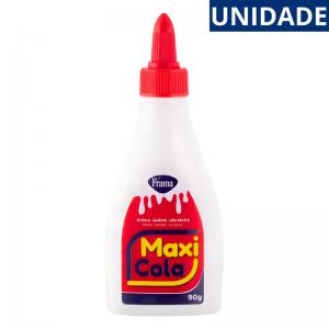 Cola Branca Maxxi 90G Escolar e Artesanato Alta Fixação