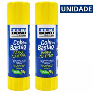 Cola Bastão Tek Bond 20G Ideal para Trabalhos Escolares