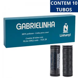 Linha de Costura Gabrielinha 91,4M Cor 1432 Kit com 10 Unidades