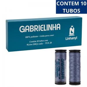 Linha de Costura Gabrielinha 91,4M Cor 257 Kit com 10 Unidades