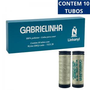 Linha de Costura Gabrielinha 91,4M Cor 1023 Kit com 10 Unidades