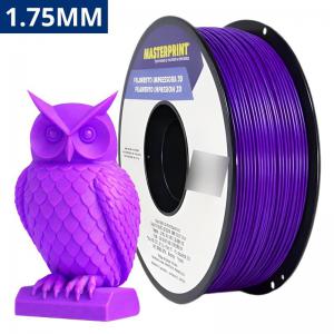 Filamento 3D Petg Fluorescente Roxo 1.75Mm Masterprint Alta Qualidade
