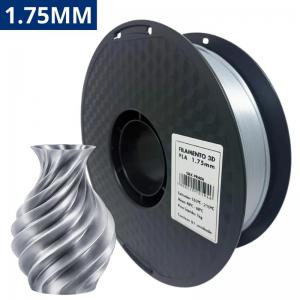 Filamento 3D Pla 1.75Mm Hyper Speed Silk Prata Materprint Impressão