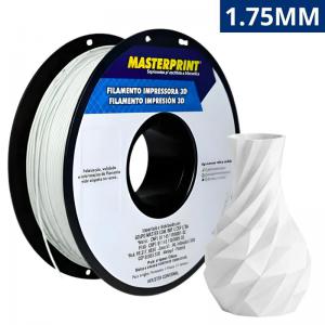 Filamento 3D Petg Branco 1.75Mm Masterprint Alta Qualidade para Impressão