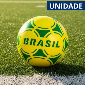 Bola Vinil Brasil Bandeiras Copa 18Cm Unidade