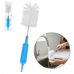Escova para Mamadeira Azul 26Cm Grande Higiene e Praticidade