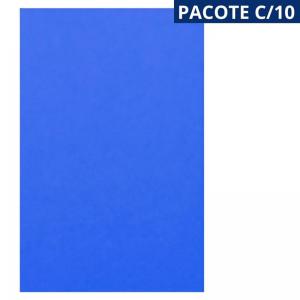 Tapete E.v.a. Liso Azul Escuro 40X60Cm Pacote com 10 Unidades