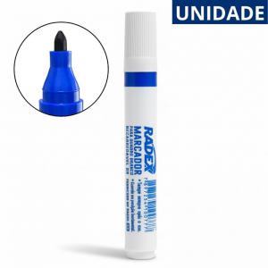 Marcador Azul para Quadro Branco Radex, Escritório e Escola, Longa Duração