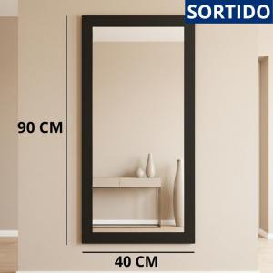 Espelho Decorativo com Moldura Liso 40X90Cm Sortido Elegante