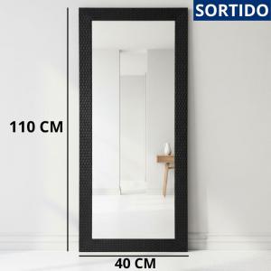 Espelho com Moldura Pop Decorativo 40X110Cm Sortido para Decoração