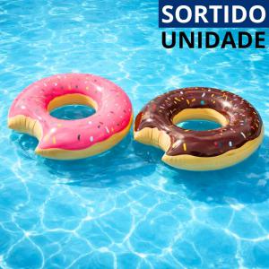 Boia Circular Donuts para Piscina Infantil 60Cm Colorida Durável