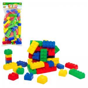 Kit Blocos Educativos Coloridos 96 Peças para Montar - Brinquedo Infantil