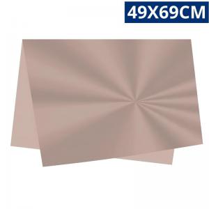 Tapete Capacho Poli Sujinho Liso Mocha 49X69Cm Antiderrapante Absorvente Entrada