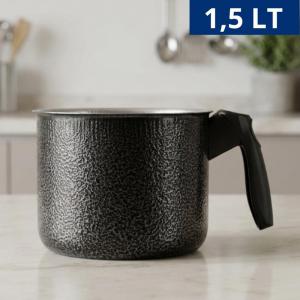 Canecão Alumínio Craquelado 1,5 Litros Número 14 Cozinha Retrô
