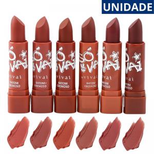 Batom Cremoso Hidratante Só Vai de Vivai Cor Sortida Maquiagem Labial