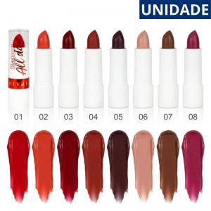 Batom Cremoso Matte Vivai All Day Longa Duração Cor Sortida