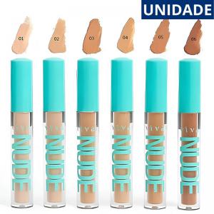 Corretivo Líquido Efeito Matte Nude Vivai 4Ml Cobertura Alta Maquiagem