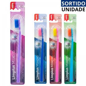 Escova Dental Adulto Limpius Cerda Macia Cores Sortidas Unitária