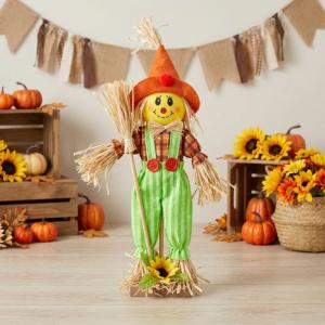 Kit Espantalho Festa Junina Macacão 27Cm e Porta Diploma Decorativo