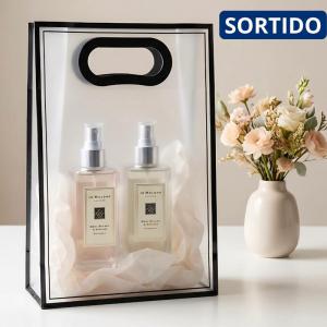 Sacola Presente Pvc 26X18X8 Alça Cores Sortidas Dia das Mães