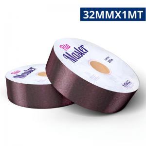 Fita Decorativa Marrom Lisa Xingo 32Mm 1 Metro Artesanato Decoração