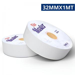 Fita Decorativa Branca Lisa Xingo 32Mm X 1 Metro para Artesanato