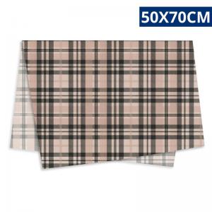 Papel Seda Estampado Gales 50X70Cm Premium Presente Decoração Artesanato