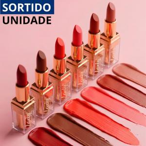 Batom Cremoso Lady Bella Femme Cores Sortidas Hidratante Longa Duração