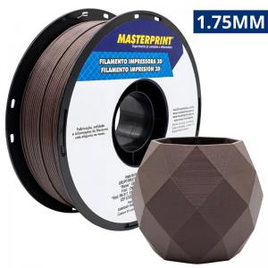 Filamento Pla 3D Café Masterprint 1.75Mm Premium Impressão 1Kg