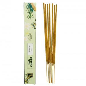 Incenso Indiano Zed Black Nag Champa Alecrim Premium 7 Varetas Relaxante