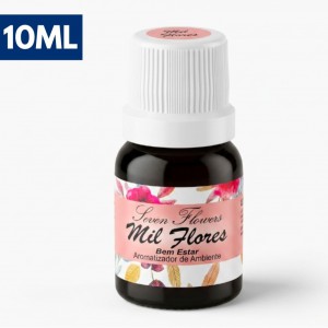 Aromatizador Ambiente Mil Flores Seven Flowers 10Ml Essência Floral Concentrada