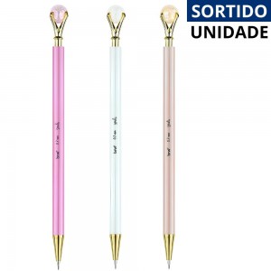 Lapiseira 0.7Mm Brw Pearl Sortida Estudo Escritório Desenho Escolar Colorida