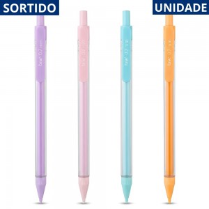 Lapiseira 0.7Mm Brw Pastello Soul Cores Sortidas Escrita Leve